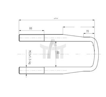 Držák pružiny CSY K-AZDA-22