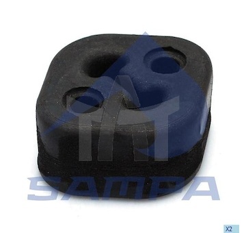 Držák, výfukový systém SAMPA 061.207