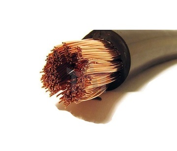 Elektrický vodič LGY35 černý