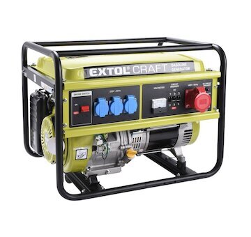 Elektrocentrála benzínová 13HP/5.5kW (400V) 3x1.8kW (230V) EXTOL CRAFT 421011
