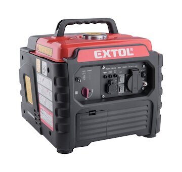 Elektrocentrála digitální invertorová motor 1.75 HP výkon 1.2 kW EXTOL PREMIUM 8895551