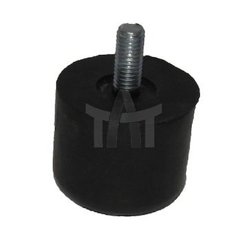 Gumový doraz 40X35 1 šroub M8 vnější závit 40*35