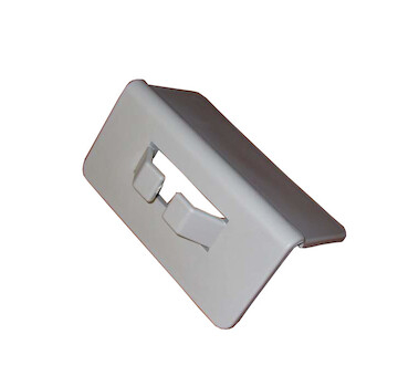 Hrana ochranná šedá 150x80