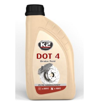 Kapalina brzdová DOT-4 1L K2