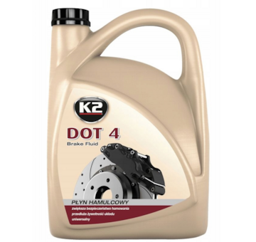 Kapalina brzdová DOT-4 5L K2