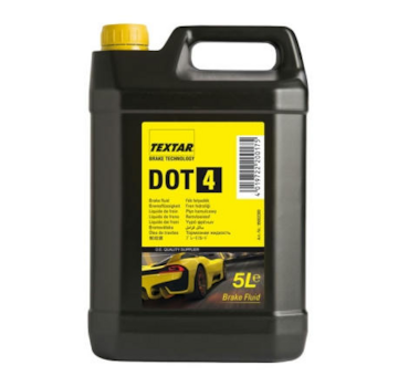 Kapalina brzdová DOT-4 5L TEXTAR