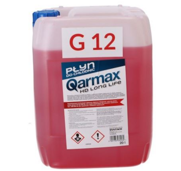 Kapalina chladící červená -37°C 20L G12+ QARMAX