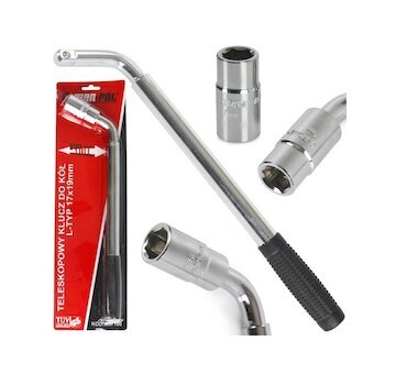 Klíč L teleskopický na kolové matice MAR-POL 17-19 mm M57100