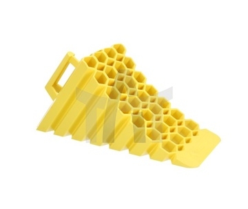 Klín pod kolo velký plastový žlutý SAMPA 092.087/SD-01