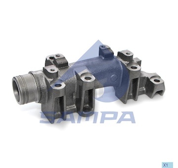 Koleno, výfukový systém SAMPA 023.030