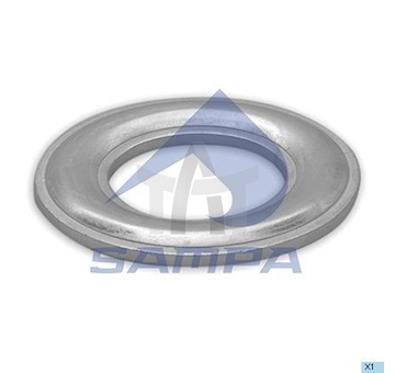 Krycí plech, protiprachová ochrana - ložisko kola SAMPA 070.082