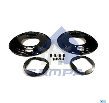 Krycí plech, protiprachová ochrana - ložisko kola SAMPA 070.542