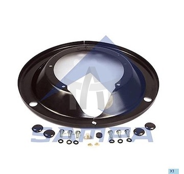 Krycí plech, protiprachová ochrana - ložisko kola SAMPA 075.544