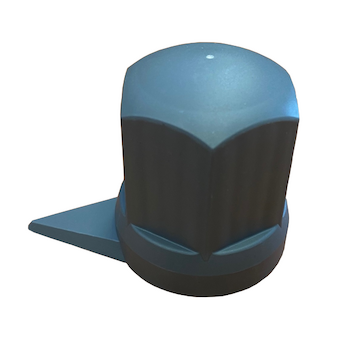 Krytka matice kola bezpečnostní, DOLNÍ indikátor, plastová, SW33 vysoká šedá