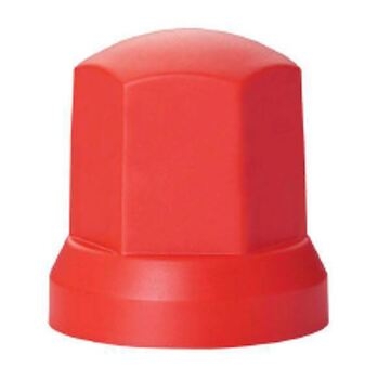 Krytka matice kola bezpečnostní plastová, SW32 nízká červená