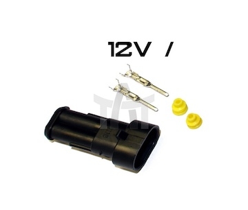 Krytka zásuvky  AMP2-KR/G