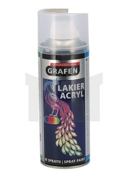Lak sprej 400ml šedý GRAFEN GPSP39  