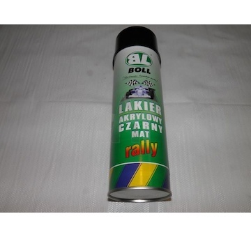 Lak sprej BOLL 500ml černý matný BOLL 001011  