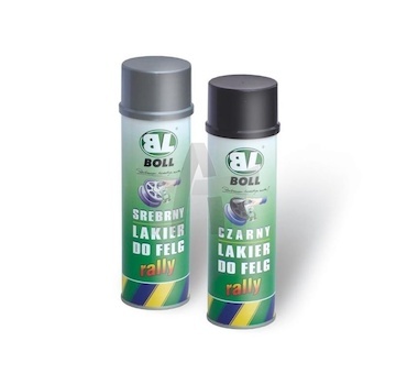 Lak sprej BOLL 500ml stříbrný pro ráfky BOLL 001013  