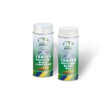 Lak ve spreji BOLL 500ml bílý lesk BOLL 0010127