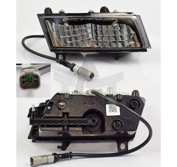 Lampa mlhová Scania P/G/R/S pravá Tangde TD01-52-025R  