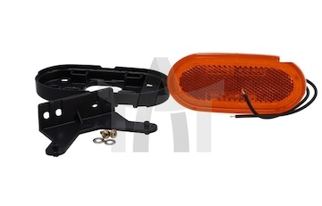 Lampa obrysová LED 12/24V oranžová WAS W197/1386