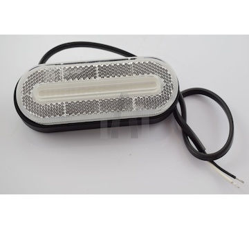 Lampa obrysová LED 12/36V bílá FRISTOM FT-070BLED