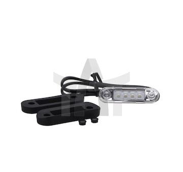 Lampa obrysová LED 12/36V bílá FRISTOM FT-073BLED