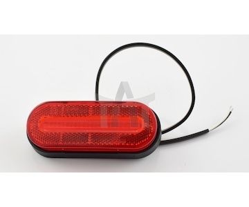 Lampa obrysová LED 12/36V červená FRISTOM FT-070CLED  