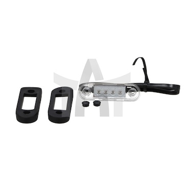 Lampa obrysová LED 12/36V červená FRISTOM FT-073CLED  