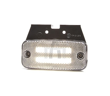 Lampa obrysová LED bílá 12/24V WAS W158/1140  