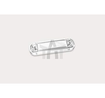 Lampa obrysová LED bílá podlouhlá FRISTOM FT-045BLED