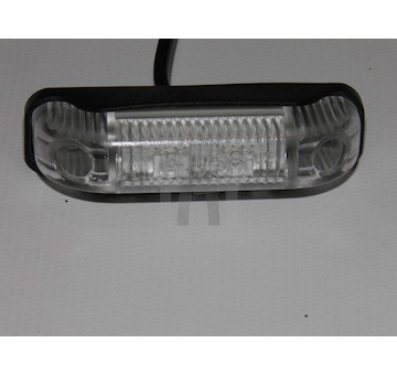 Lampa obrysová LED červená 12/30V FRISTOM FT-13C