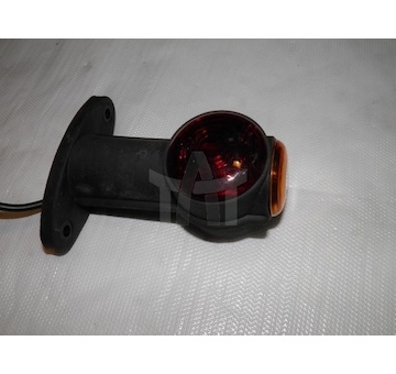 Lampa obrysová LED červená s blinkrem univerzální TANGDE TD06-68-021