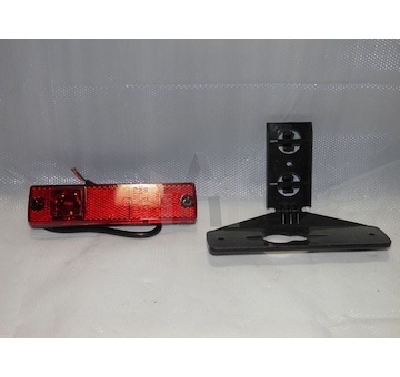 Lampa obrysová LED červená s držákem SERTPLAS 1381LUK