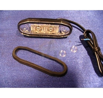 Lampa obrysová LED modrá BOREMAN 1001-3005B  