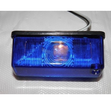 Lampa obrysová LED modrá TANGDE TD06-68-015BB  
