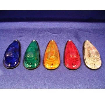 Lampa obrysová ležatá červená malá SERTPLAS 0083L/CZERW