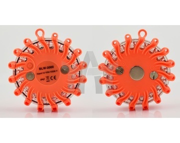 Lampa výstražná kulatá LED Flara