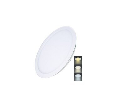 LED mini panel CCT podhledový 24W 1800lm 3000K 4000K 6000K kulatý SOLIGHT KT-WD144