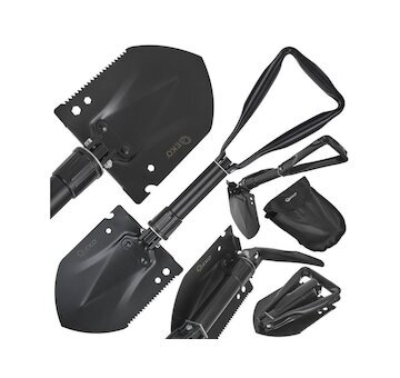 Lopatka skládací taktická 5v1 Black Survival Series GEKO G01902