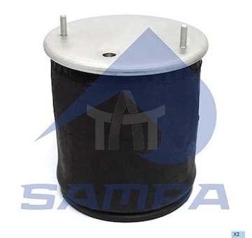 Měch pérování SAF 2924V kompletní SAMPA SP 552924-KP