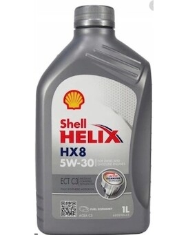 Motorový olej 5W-30 1L HX8 ECT C3 SHELL 550048140