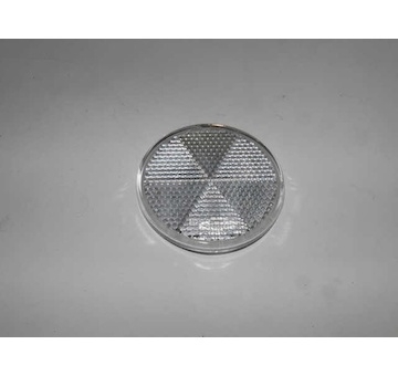 Nalepovací kulatá odrazka bílá FI60 DOB-32/BIALY