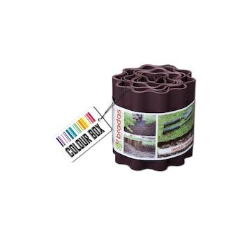 Obruba záhonů hnědá 9m 10cm COLOUR BOX BRADAS BR-OBFB 0910