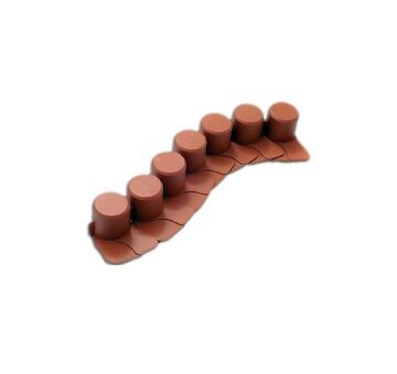 Obrubník plastový Palisáda 4.05 m 60 mm PROSPERPLAST (Barva: Hnědá) IPAL7-R222