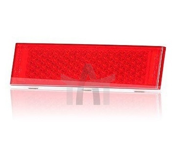 Odrazka obdélníková samolepicí červená WAS UP165