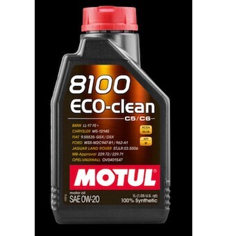 Olej motorový 0W-20 1L ECO-CLEAN 8100 MOTUL