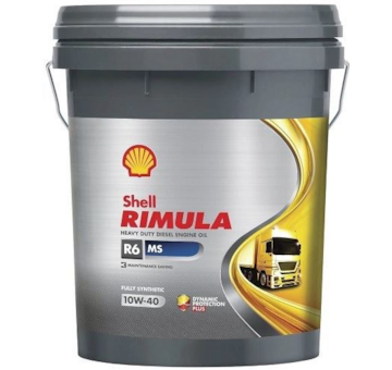Olej motorový SHELL RIMULA R6 MS 10W40 20L