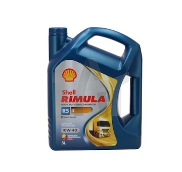 Olej SHELL RIMULA R5 E 10W40 5L SHELL 550021628